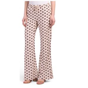 Boho wide leg pants